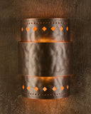 Wall Sconce - WSA-CUT OUT 3-HAMMERED 2